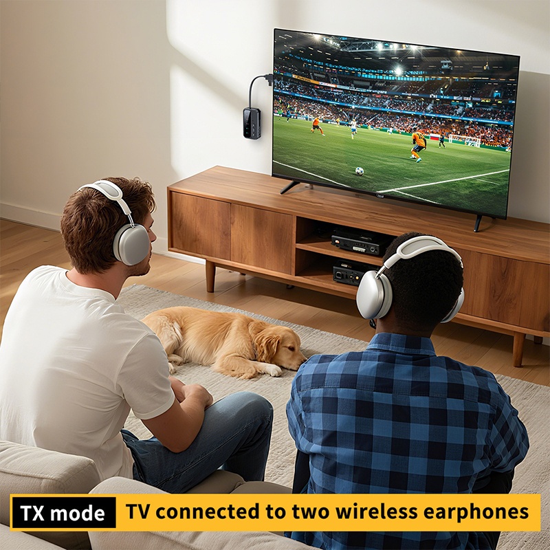 2 In 1 Bluetooth 5.4 Car Wireless Audio Adapter Rxtx Audio Transmitter Receiver Dual Device Pairing Aux Type C 200mah 10h Playtime Bluetooth Car Adapter Wq16831781 Widq.com