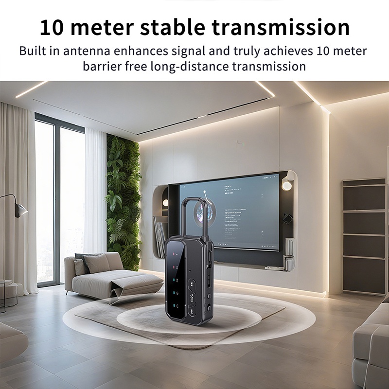 2 In 1 Bluetooth 5.4 Car Wireless Audio Adapter Rxtx Audio Transmitter Receiver Dual Device Pairing Aux Type C 200mah 10h Playtime Bluetooth Car Adapter Wq16831781 Widq.com