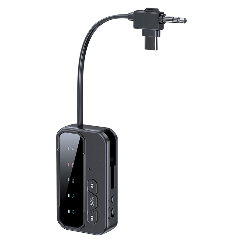2 In 1 Bluetooth 5.4 Car Wireless Audio Adapter Rxtx Audio Transmitter Receiver Dual Device Pairing Aux Type C 200mah 10h Playtime Bluetooth Car Adapter Wq16831781 Widq.com
