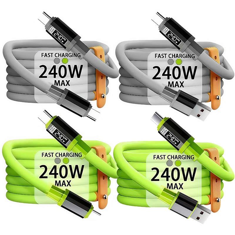 240w Liquid Silicone Charging Cable 6a High Current 480mbps Data Transfer Durable Silicone Universal Compatibility Usb To Type C Fast Charging Cable Wq16831764 Widq.com