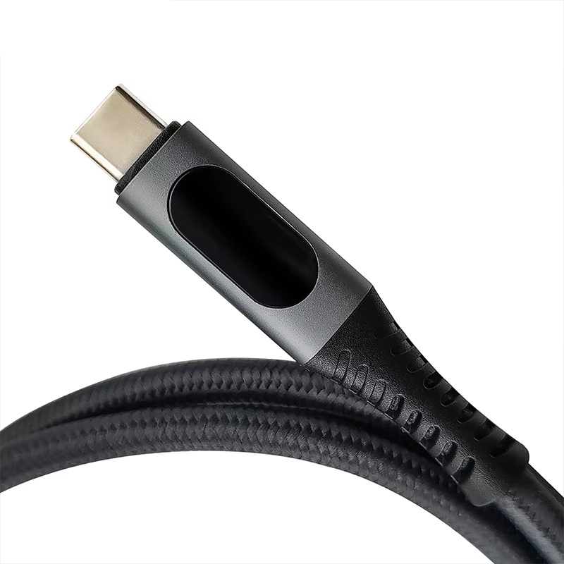 240w Type C Usb4 Cable With Led Digital Display 40gbps Transfer 8k60hz Video Pd4.0 Fast Charging E Marker Chip Thunderbolt 4 Usb C Charging Cable Wq16831772 Widq.com
