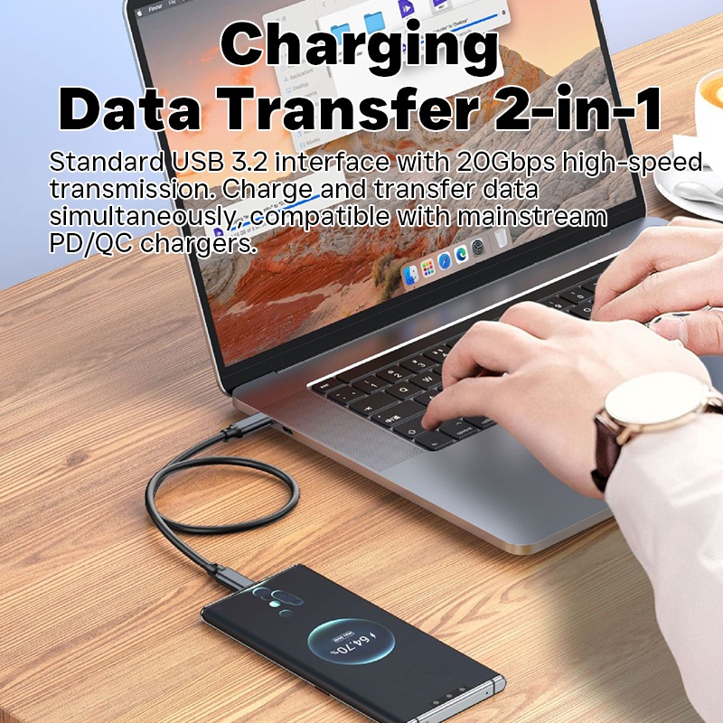 240w Type C To Type C Cable 20gbps High Speed Data 8k60hz Output Pd Qc Fast Charging E Marker Chip Multi Length Nylon Braided Usb C Fast Charger Cord Wq16831770 Widq.com