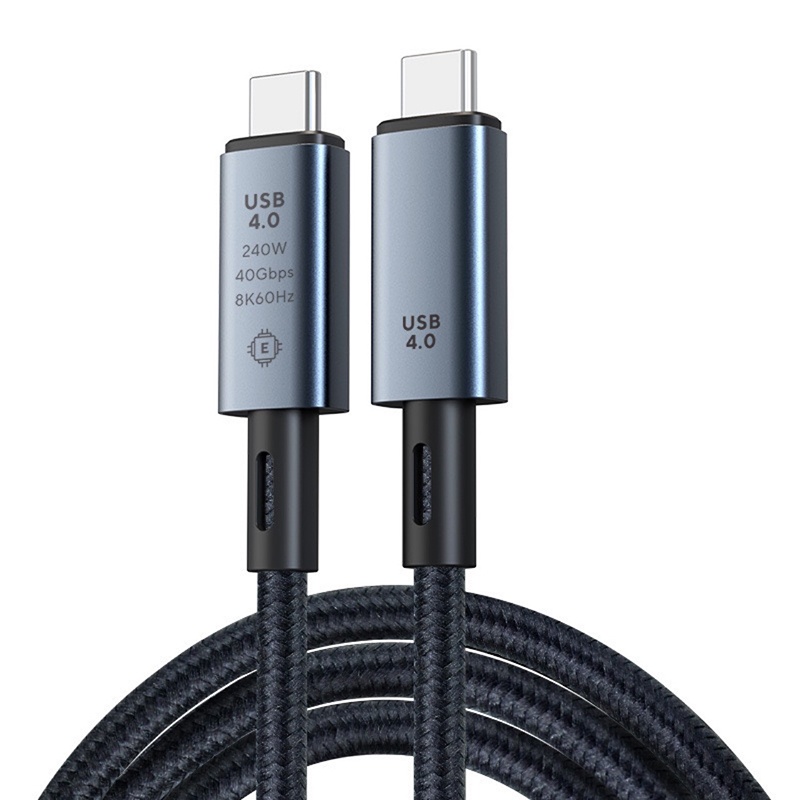 240w Usb4 Type C Cable 40gbps Transfer Pd4.0 Fast Charging 8k 60hz Display 0.5m 1m 1.5m 2m Thunderbolt Ready Coaxial Shielded Usb C Charging Cord Wq16831768 Widq.com