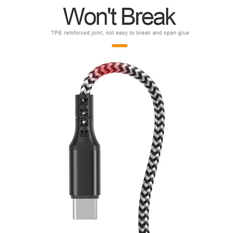 5 In 1 Charging Cable 15w Fast Charge Multi Device Lightning Type C Micro Usb Nylon Braided Durable Travel Cable 1.2m Multi Charger Cord Wq16831773 Widq.com