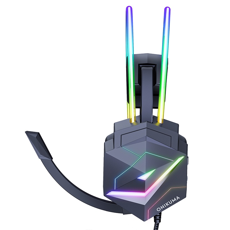 7.1 Surround Sound Headset Rgb Gaming Design 50mm Drivers 360° Noise Cancelling Mic Memory Foam Comfort For Pc Ps Xbox Gaming Headphones Wq16831736 Widq.com