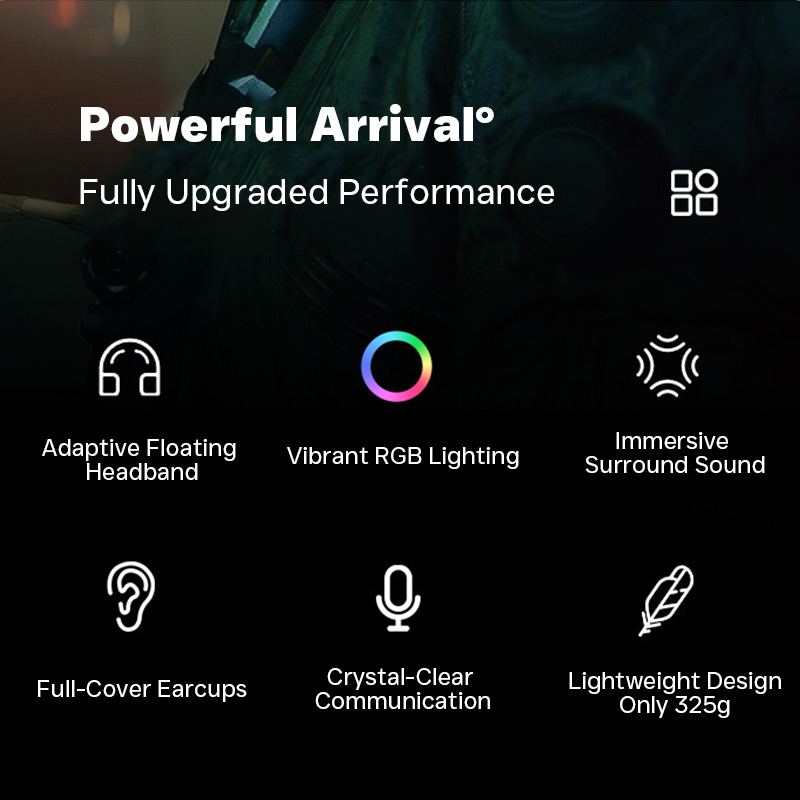 7.1 Surround Sound Headset Rgb Gaming Design 50mm Drivers 360° Noise Cancelling Mic Memory Foam Comfort For Pc Ps Xbox Gaming Headphones Wq16831736 Widq.com