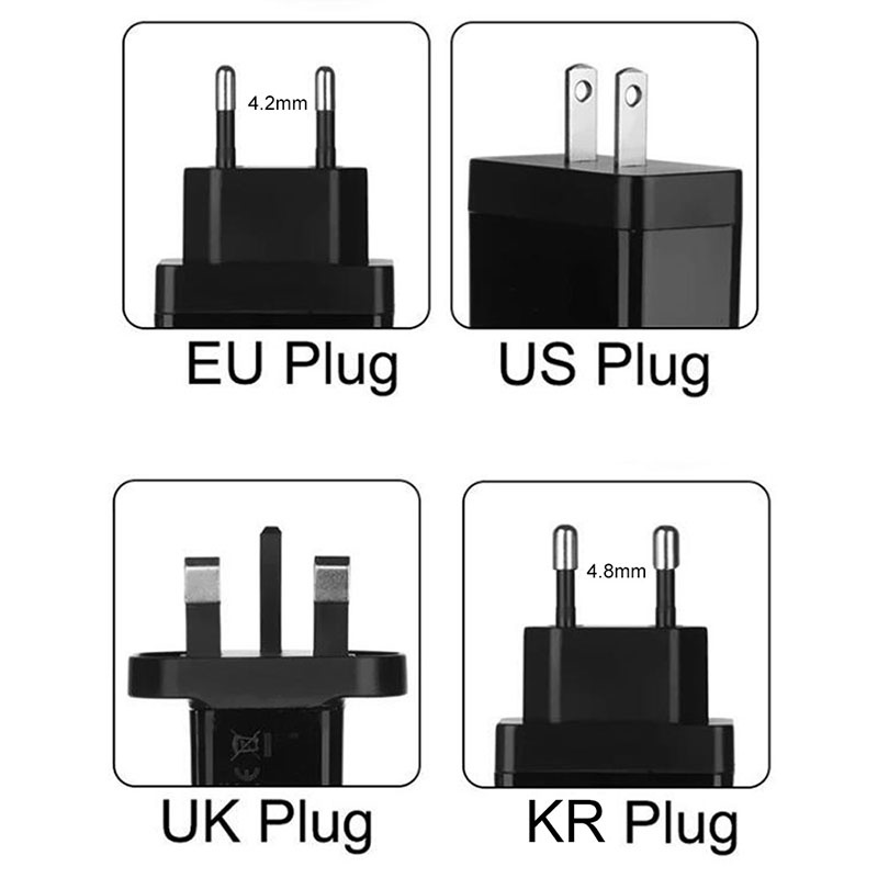 8 Port Usb Charger 4 Usb A+4 Usb C Fast Charging Pd25w Qc18w Compact Fireproof Multi Device Hub 8 In 1 Universal Travel Adapter Wq16831755 Widq.com