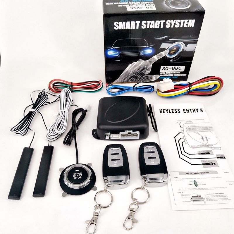 9 In 1 Suv Car Keyless Start Remote Starter Push Button Alarm System Engine Entry Wq16831249 Widq (1)
