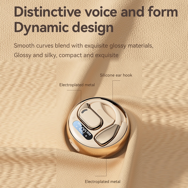 Bluetooth 5.4 Ai Translation Earbuds Open Ear Fit 144 Lang Real Time Low Latency Led Display 300mah 6 8h Playtime Enc Touch Ipx5 Wireless Earbuds Wq16831803 Widq.com