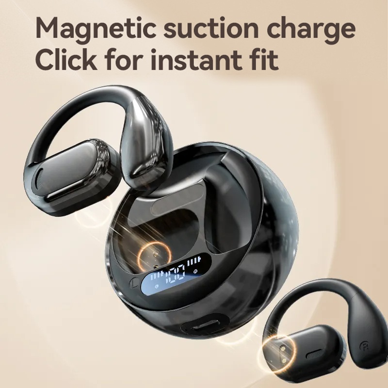 Bluetooth 5.4 Ai Translation Earbuds Open Ear Fit 144 Lang Real Time Low Latency Led Display 300mah 6 8h Playtime Enc Touch Ipx5 Wireless Earbuds Wq16831803 Widq.com
