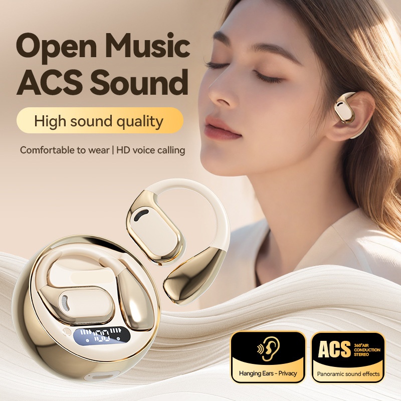 Bluetooth 5.4 Ai Translation Earbuds Open Ear Fit 144 Lang Real Time Low Latency Led Display 300mah 6 8h Playtime Enc Touch Ipx5 Wireless Earbuds Wq16831803 Widq.com