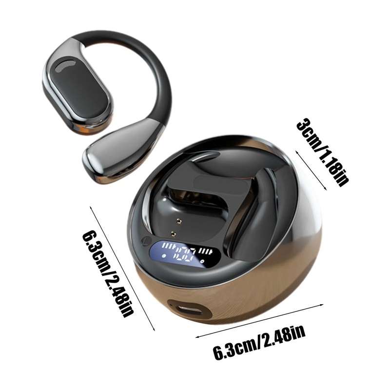 Bluetooth 5.4 Ai Translation Earbuds Open Ear Fit 144 Lang Real Time Low Latency Led Display 300mah 6 8h Playtime Enc Touch Ipx5 Wireless Earbuds Wq16831803 Widq.com