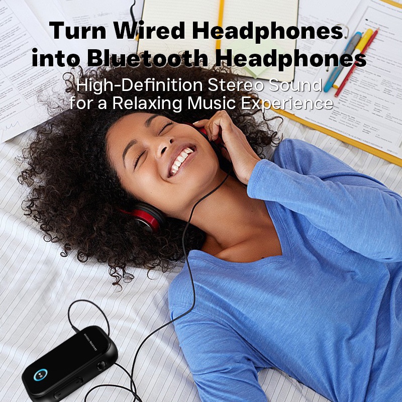 Car Aux Bluetooth Receiver Bluetooth 5.0 300mah 10h Playtime Dsp A2dp Cvc Hands Free Calling Auto Reconnect Voice Control Wireless Audio Receiver Wq16831780 Widq.com