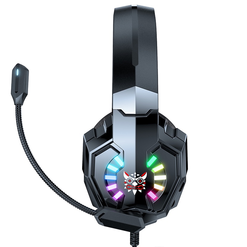 Noise Cancelling Gaming Headset Rgb Lights 50mm Hi Fi Drivers Virtual Surround Sound Omnidirectional Mic Ergonomic Fit Gaming Headphones Wq16831747 Widq.com