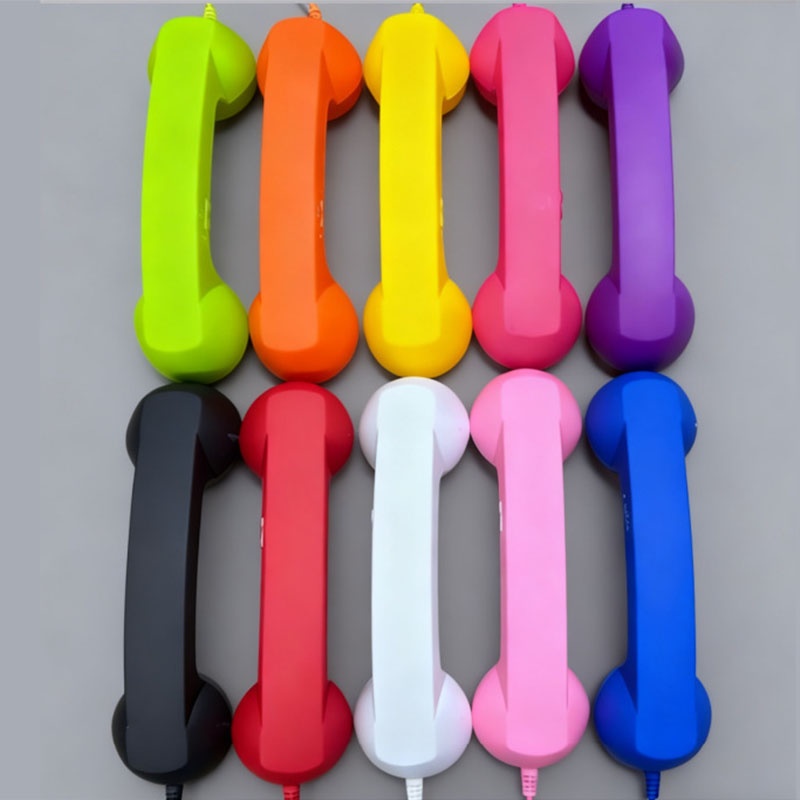 Popular Retro Cell Phone Handset Universal Type C Wired Phone Receiver Radiation Reducing Design Plug And Play Usb C Vintage Phone Handset Wq16831792 Widq.com