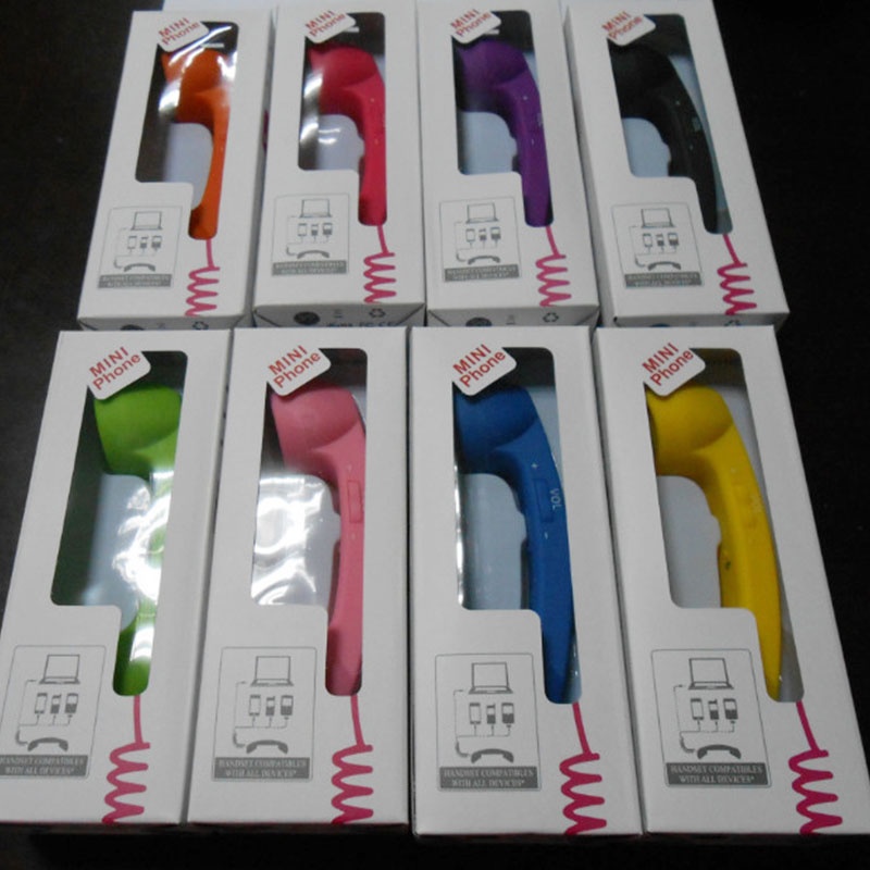 Popular Retro Cell Phone Handset Universal Type C Wired Phone Receiver Radiation Reducing Design Plug And Play Usb C Vintage Phone Handset Wq16831792 Widq.com