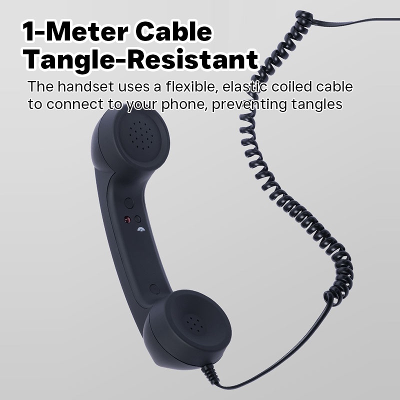 Popular Retro Cell Phone Handset Universal Type C Wired Phone Receiver Radiation Reducing Design Plug And Play Usb C Vintage Phone Handset Wq16831792 Widq.com