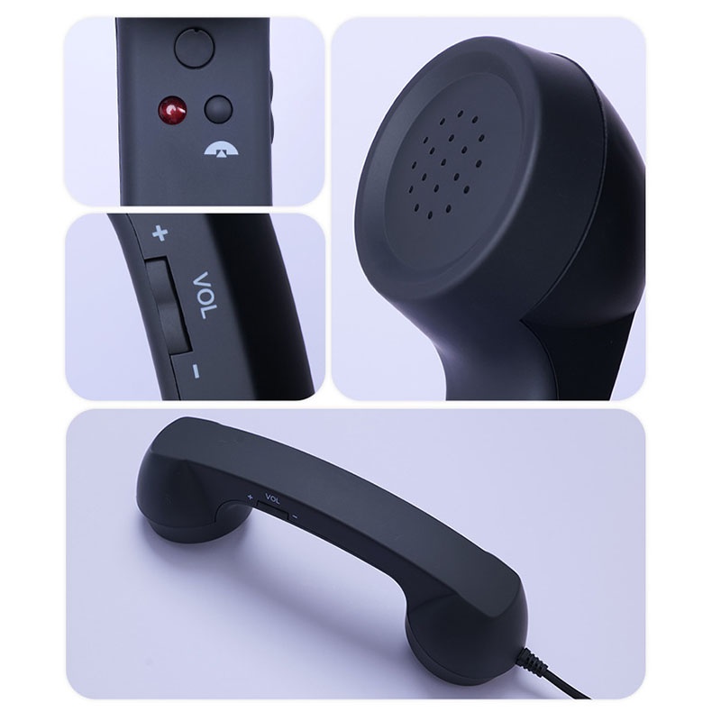 Popular Retro Cell Phone Handset Universal Type C Wired Phone Receiver Radiation Reducing Design Plug And Play Usb C Vintage Phone Handset Wq16831792 Widq.com