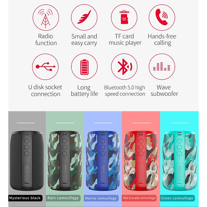 S32 Hifi Tws Portable Bluetooth Speaker Smart Waterproof Subwoofer Mini Speaker With Aux Tf Card Usb Fm Radio Wq16831451 Widq (1)
