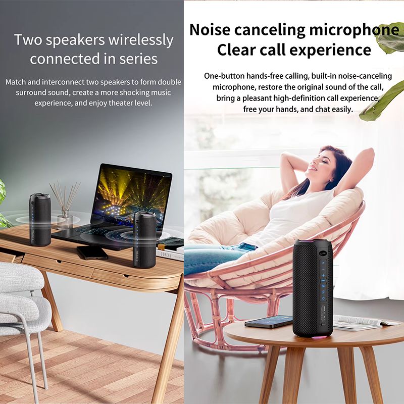 S49 Pro 3600mah Tws Wireless Bluetooth Speaker Original Loud Bass Portable Ipx6 Waterproof Speakers With Rgb Light Tf Wq16831457 Widq (1)