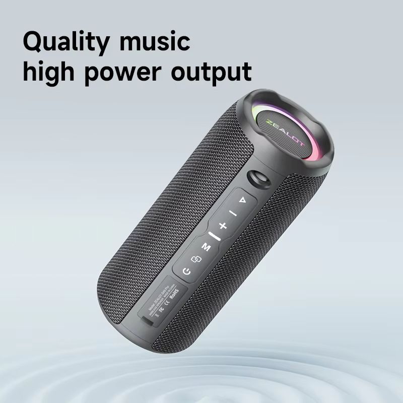 S49 Pro 3600mah Tws Wireless Bluetooth Speaker Original Loud Bass Portable Ipx6 Waterproof Speakers With Rgb Light Tf Wq16831457 Widq (1)