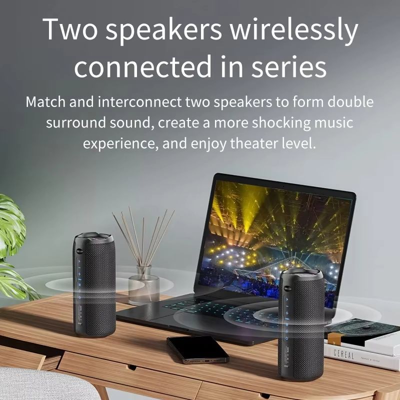 S49 Pro 3600mah Tws Wireless Bluetooth Speaker Original Loud Bass Portable Ipx6 Waterproof Speakers With Rgb Light Tf Wq16831457 Widq (1)