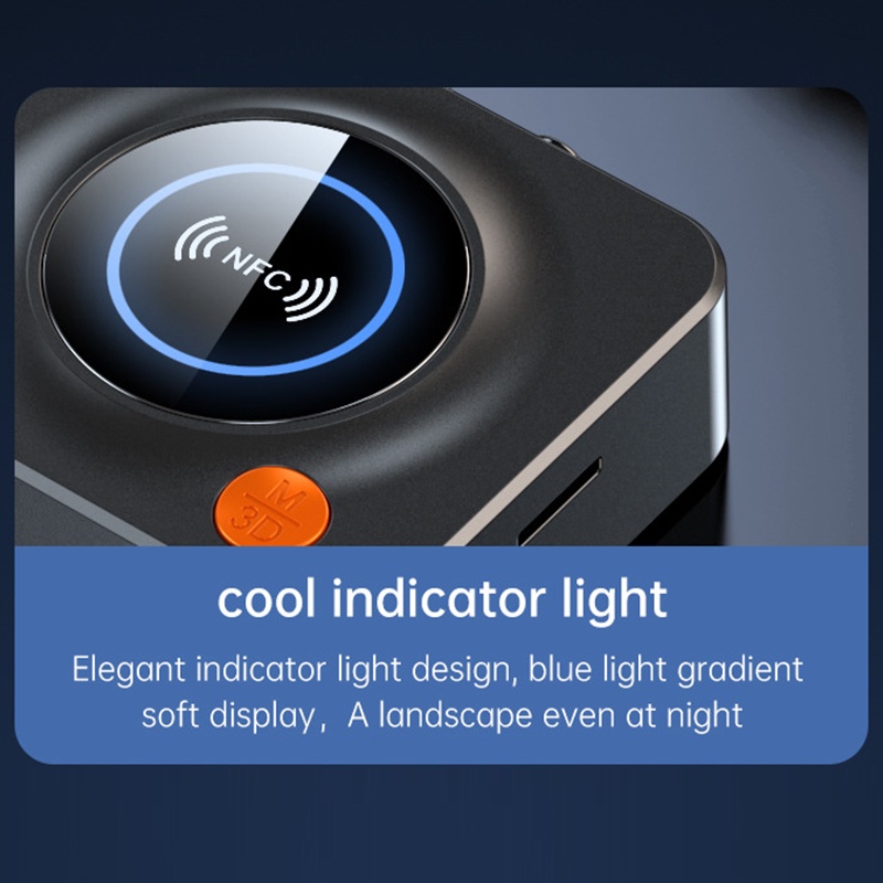 Smart Nfc Bluetooth Receiver One Touch Nfc Pairing Bluetooth 5.1 Tf Card Aux Coax Output Lossless Sound Car Wireless Audio Adapter Wq16831783 Widq.com