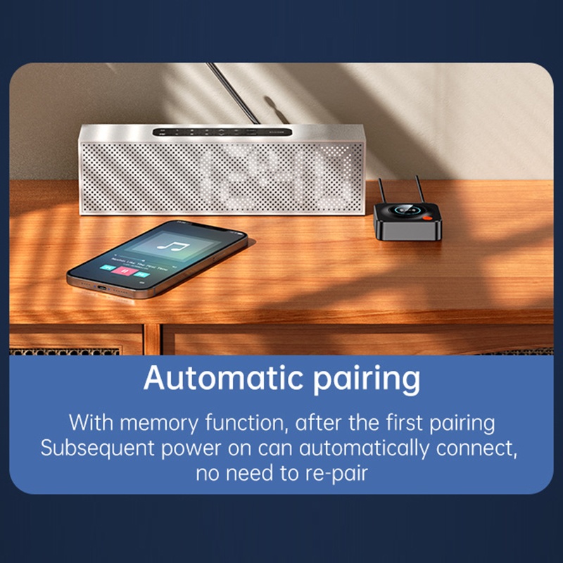 Smart Nfc Bluetooth Receiver One Touch Nfc Pairing Bluetooth 5.1 Tf Card Aux Coax Output Lossless Sound Car Wireless Audio Adapter Wq16831783 Widq.com