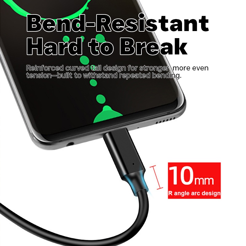 Usb 3.2 Fast Charging Cable 10gbps High Speed Transfer 60w 3a Safe Rapid Charge Carplay Android Auto Stable Link Pvc Tpe Usb C Charger Cable Wq16831767 Widq.com