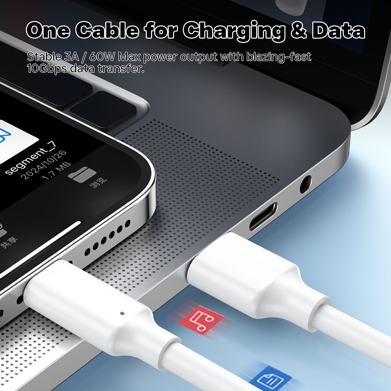 Usb 3.2 Fast Charging Cable 10gbps High Speed Transfer 60w 3a Safe Rapid Charge Carplay Android Auto Stable Link Pvc Tpe Usb C Charger Cable Wq16831767 Widq.com