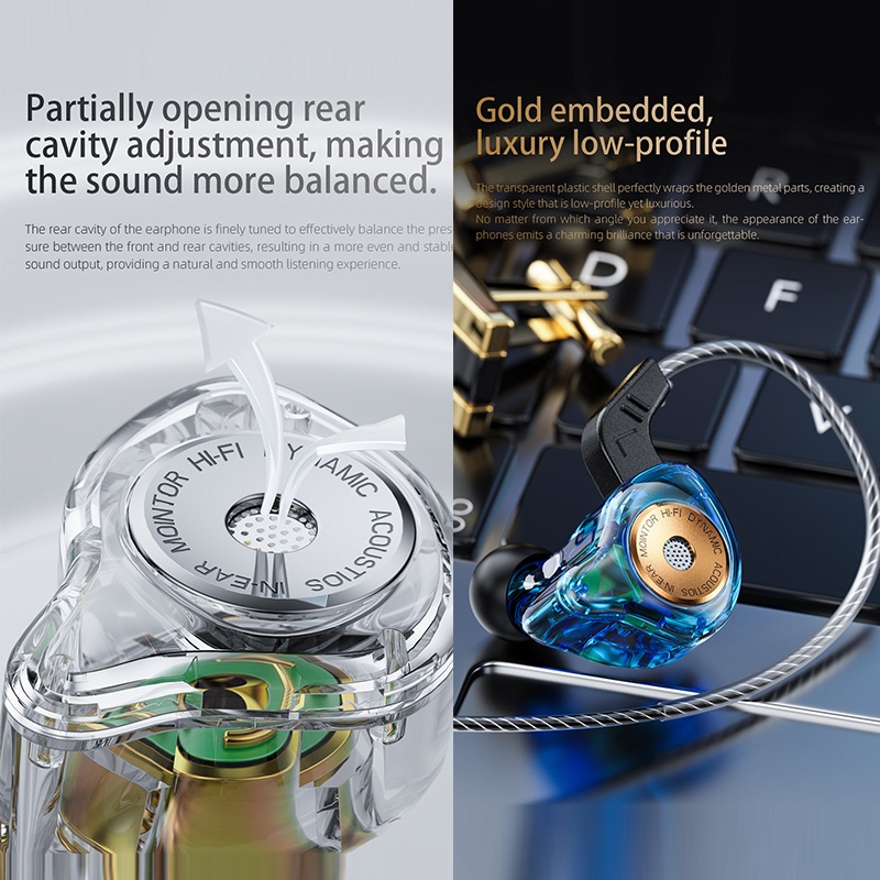Wired Sports Earphones 4n Ofc Cable Hi Res Audio Graphene Dynamic Driver Ipx5 Waterproof Ergonomic Fit Noise Isolating Sports Earbuds Wq16831742 Widq.com
