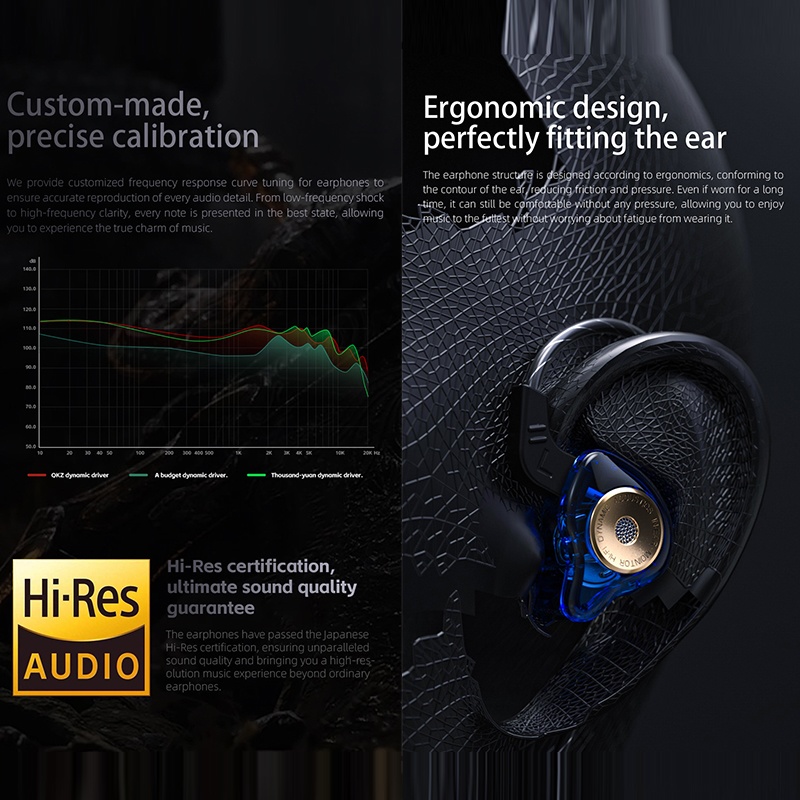 Wired Sports Earphones 4n Ofc Cable Hi Res Audio Graphene Dynamic Driver Ipx5 Waterproof Ergonomic Fit Noise Isolating Sports Earbuds Wq16831742 Widq.com