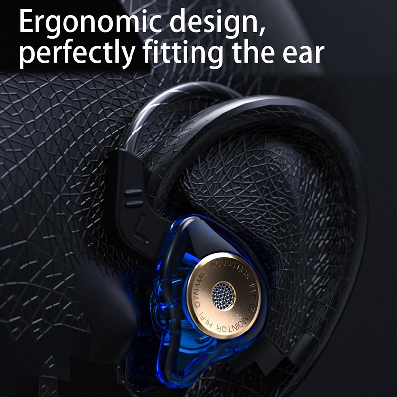 Wired Sports Earphones 4n Ofc Cable Hi Res Audio Graphene Dynamic Driver Ipx5 Waterproof Ergonomic Fit Noise Isolating Sports Earbuds Wq16831742 Widq.com