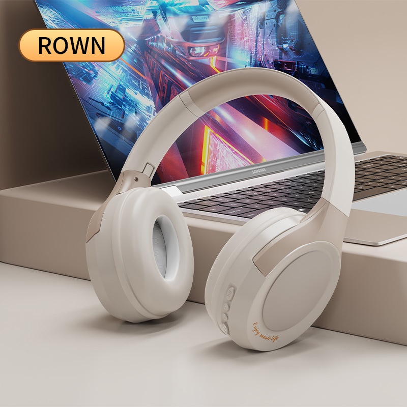 Wireless Bluetooth Headphones With Hi Fi 40mm Drivers Anc Foldable Over Ear 20h Playtime 200mah Battery Bluetooth 5.4 Cordless Headset Wq16831733 Widq.com