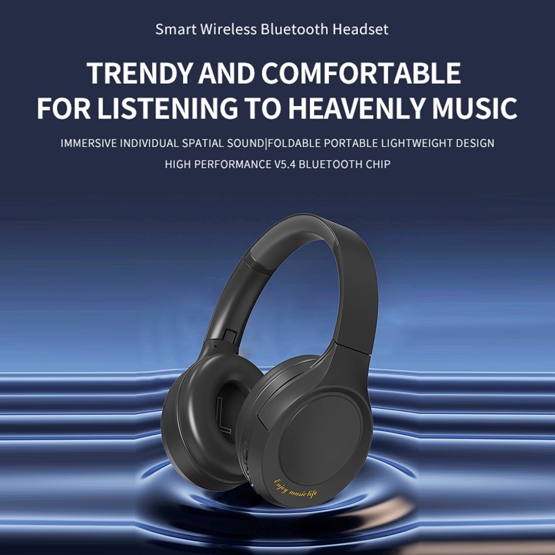 Wireless Bluetooth Headphones With Hi Fi 40mm Drivers Anc Foldable Over Ear 20h Playtime 200mah Battery Bluetooth 5.4 Cordless Headset Wq16831733 Widq.com