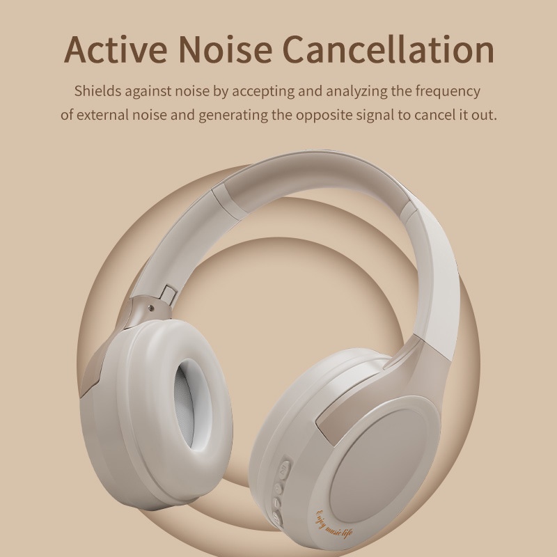 Wireless Bluetooth Headphones With Hi Fi 40mm Drivers Anc Foldable Over Ear 20h Playtime 200mah Battery Bluetooth 5.4 Cordless Headset Wq16831733 Widq.com
